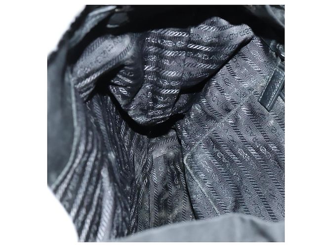 Zaino PRADA in nylon nero Auth 112941V - vista 24