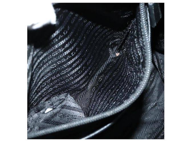 Zaino PRADA in nylon nero Auth 112941V - vista 25