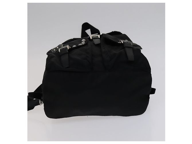 Zaino PRADA in nylon nero Auth 112941V - vista 5