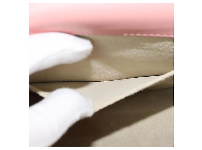 Chloé Borsa a mano Chloe Nile in pelle 2 in 1 rosa oro Auth 113735V D'oro - vista 21