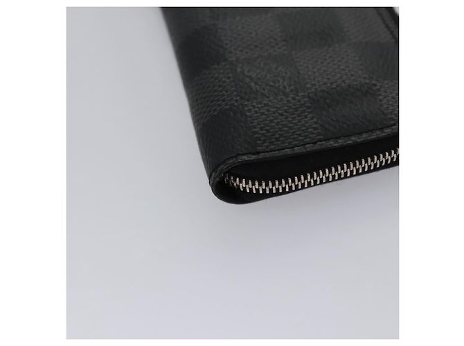 LOUIS VUITTON Pochette Cles Damier Graphite Porta Moedas N61235 LV Auth KD220V Damier ebene - vista 14