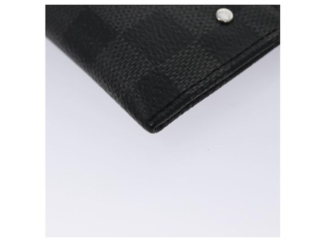 LOUIS VUITTON Pochette Cles Damier Graphite Porta Moedas N61235 LV Auth KD220V Damier ebene - vista 16