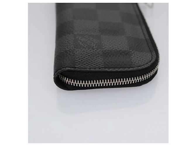 LOUIS VUITTON Pochette Cles Damier Graphite Porta Moedas N61235 LV Auth KD220V Damier ebene - vista 3