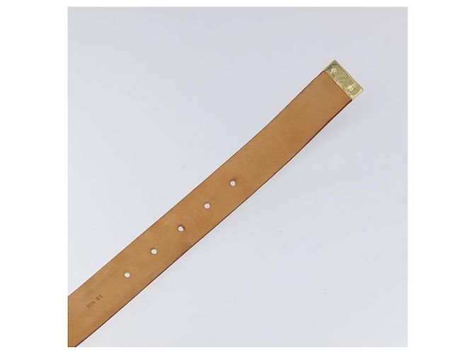 LOUIS VUITTON Monogramm Multicolor Quadratgürtel Weiß M9270U Auth EC172V - Ansicht 10