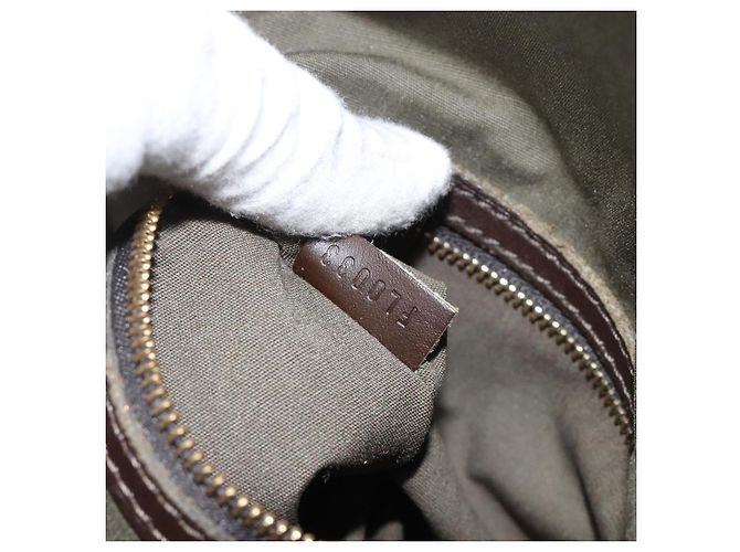 LOUIS VUITTON Borsa Tote 2Way Monogram Mini Franoise TST Khaki M92422 Auth hk2313 Cachi - vista 21