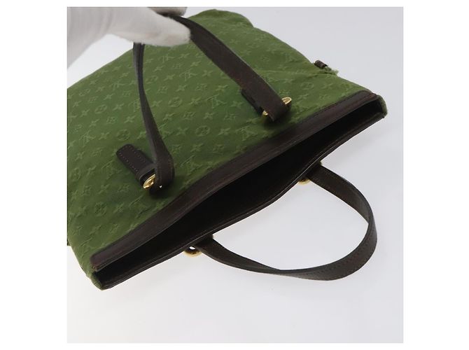 LOUIS VUITTON Borsa Tote 2Way Monogram Mini Franoise TST Khaki M92422 Auth hk2313 Cachi - vista 7