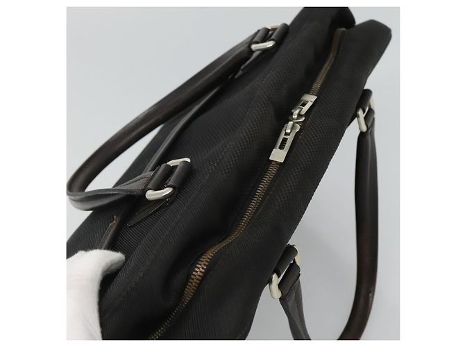 LOUIS VUITTON Borsa da lavoro Damier Geant Yak Nera M93082 LV Auth bs22587 Nero - vista 6