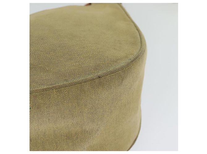 Borsa a Spalla Burberry Blue Label in Tela Beige Oro Auth bs23029 D'oro - vista 13