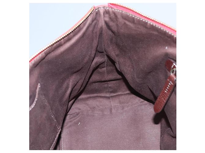 BURBERRY Blue Label Tote Bag Nylon Rot Auth ti2825 - Ansicht 20