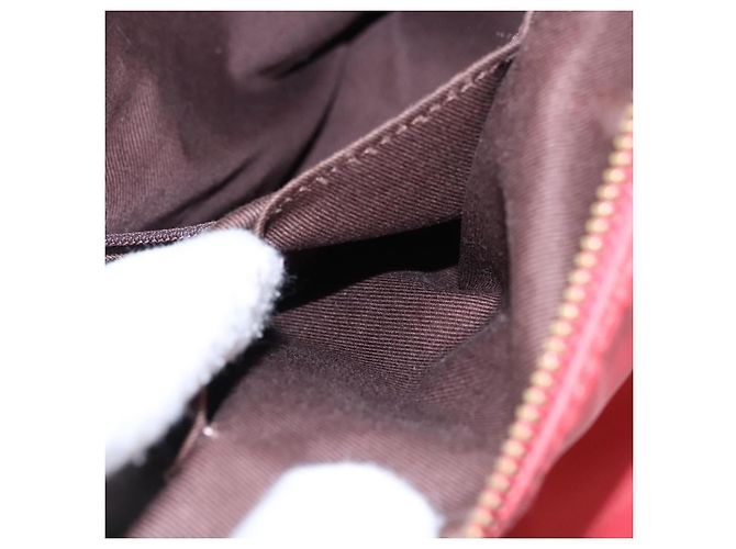 BURBERRY Blue Label Tote Bag Nylon Rot Auth ti2825 - Ansicht 23