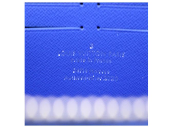 LOUIS VUITTON Monogram Clouds Soft Trunk Wallet Borsa a Spalla M45432 Auth 43567S Bianco Blu chiaro - vista 21
