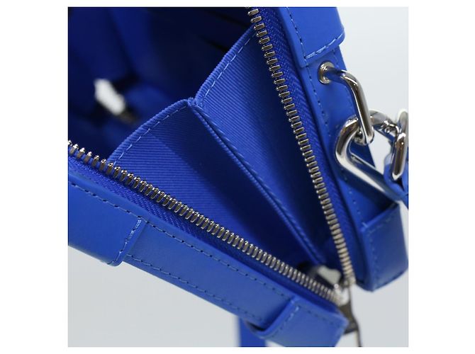LOUIS VUITTON Monogram Clouds Soft Trunk Wallet Borsa a Spalla M45432 Auth 43567S Bianco Blu chiaro - vista 25