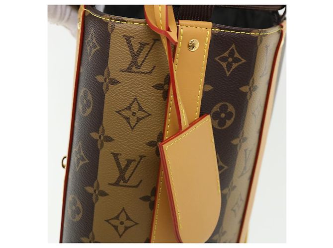 Louis Vuitton Borsa a tracolla Randonnee Monogram Stripe VUITTON M45968 Auth 31989S Monogramma - vista 17