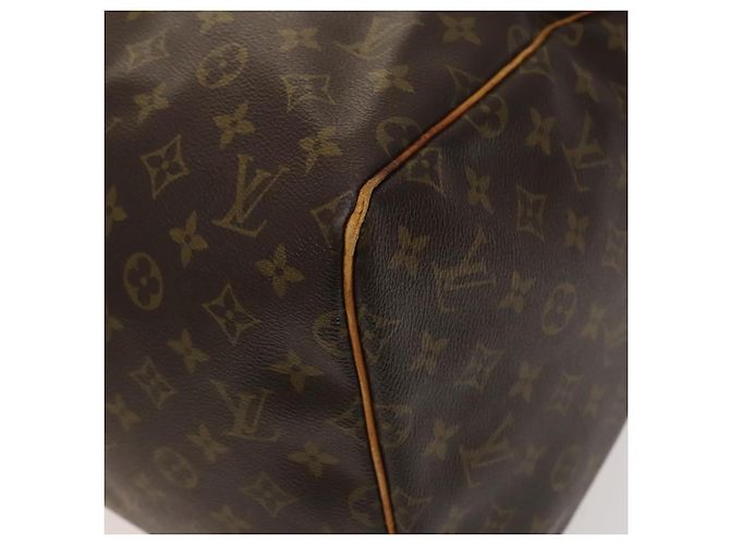 LOUIS VUITTON Borsa Boston Monogram Keepall 55 M41424 LV Auth 123478 Monogramma - vista 10