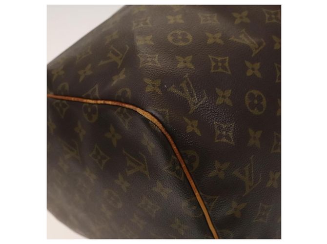 LOUIS VUITTON Borsa Boston Monogram Keepall 55 M41424 LV Auth 123478 Monogramma - vista 11