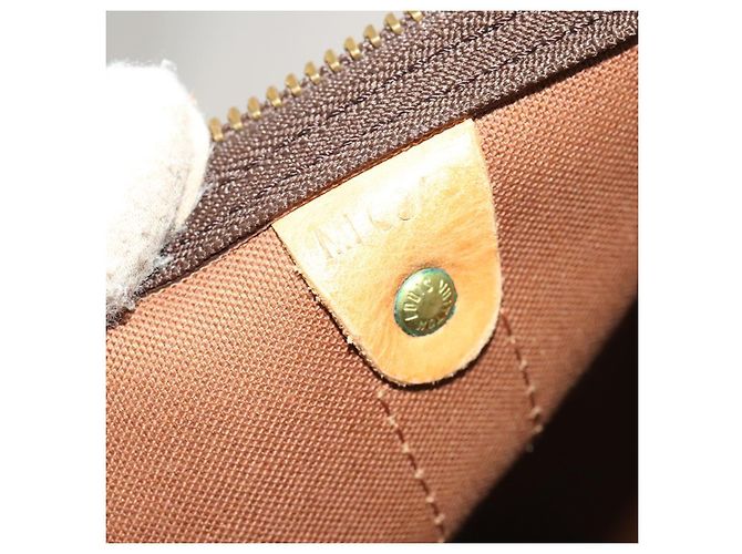 LOUIS VUITTON Borsa Boston Monogram Keepall 55 M41424 LV Auth 123478 Monogramma - vista 21