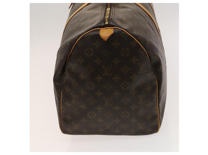 LOUIS VUITTON Borsa Boston Monogram Keepall 55 M41424 LV Auth 123478 Monogramma - vista 4