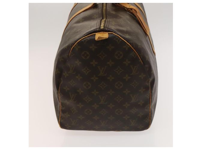 LOUIS VUITTON Borsa Boston Monogram Keepall 55 M41424 LV Auth 123478 Monogramma - vista 5