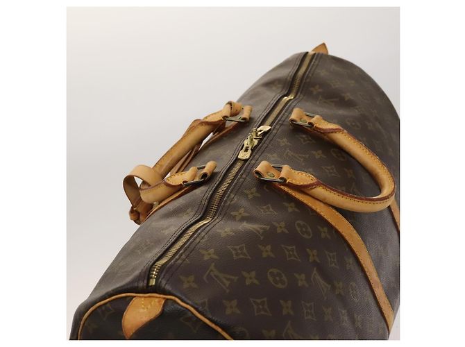 LOUIS VUITTON Borsa Boston Monogram Keepall 55 M41424 LV Auth 123478 Monogramma - vista 6