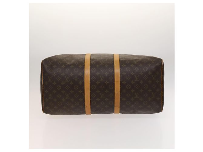 LOUIS VUITTON Borsa Boston Monogram Keepall 55 M41424 LV Auth 123478 Monogramma - vista 9