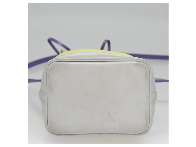 LOUIS VUITTON Borsa a Spalla Epi Nanonoe Gialla M42501 LV Auth 114521V Giallo - vista 5