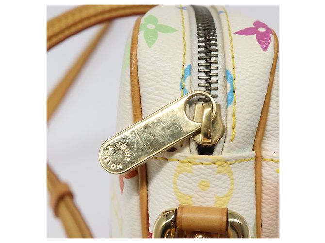 LOUIS VUITTON Bolsa de Hombro Lift Monograma Multicolor Blanco M40055 LV Auth 115206V - vista 10