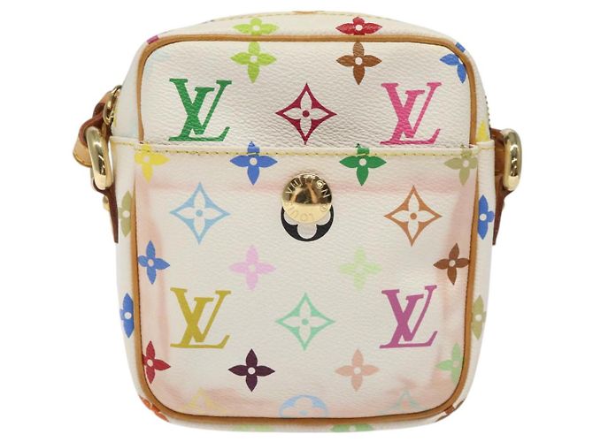 LOUIS VUITTON Bolsa de Hombro Lift Monograma Multicolor Blanco M40055 LV Auth 115206V - vista 13