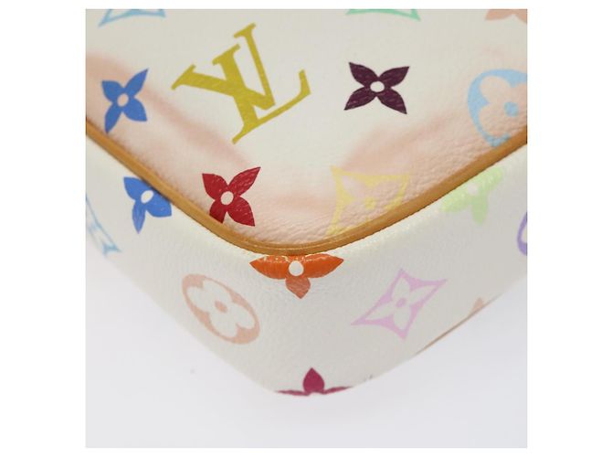 LOUIS VUITTON Bolsa de Hombro Lift Monograma Multicolor Blanco M40055 LV Auth 115206V - vista 15