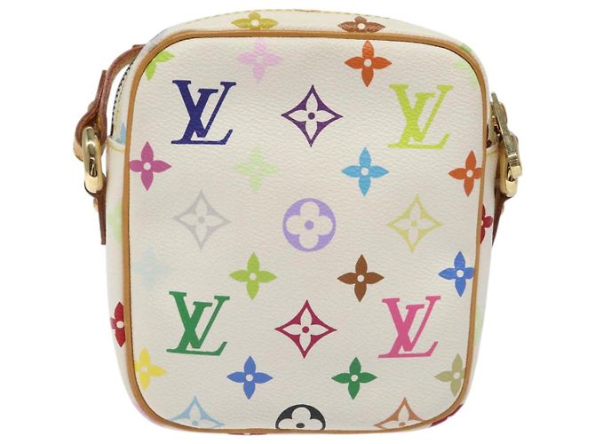 LOUIS VUITTON Bolsa de Hombro Lift Monograma Multicolor Blanco M40055 LV Auth 115206V - vista 2
