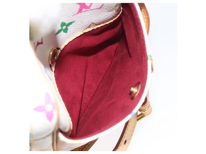 LOUIS VUITTON Bolsa de Hombro Lift Monograma Multicolor Blanco M40055 LV Auth 115206V - vista 23