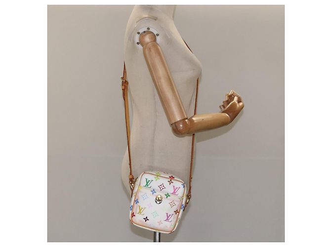 LOUIS VUITTON Bolsa de Hombro Lift Monograma Multicolor Blanco M40055 LV Auth 115206V - vista 24