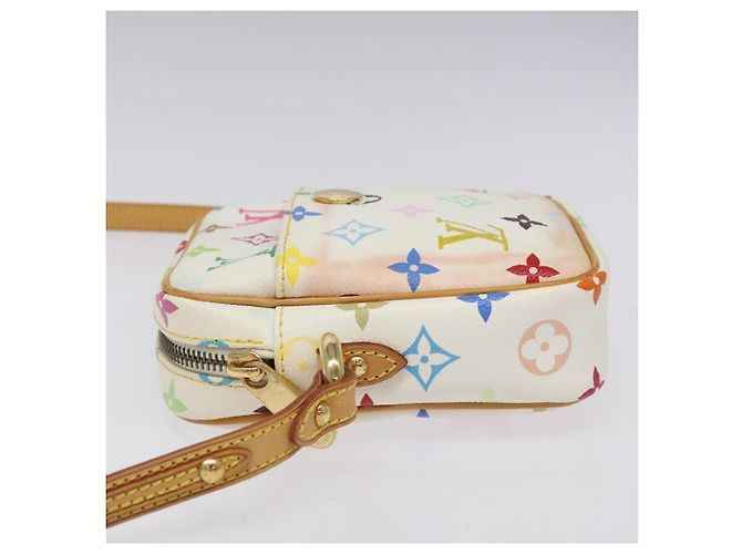 LOUIS VUITTON Bolsa de Hombro Lift Monograma Multicolor Blanco M40055 LV Auth 115206V - vista 4