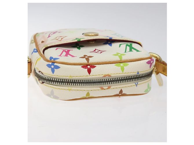 LOUIS VUITTON Bolsa de Hombro Lift Monograma Multicolor Blanco M40055 LV Auth 115206V - vista 6