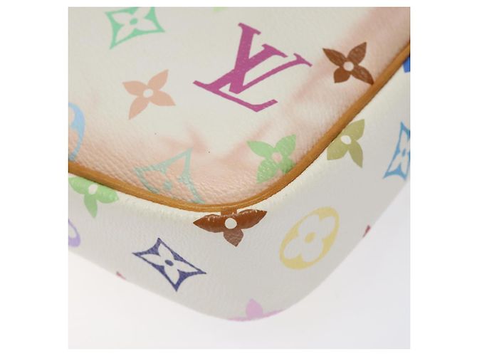 LOUIS VUITTON Bolsa de Hombro Lift Monograma Multicolor Blanco M40055 LV Auth 115206V - vista 8