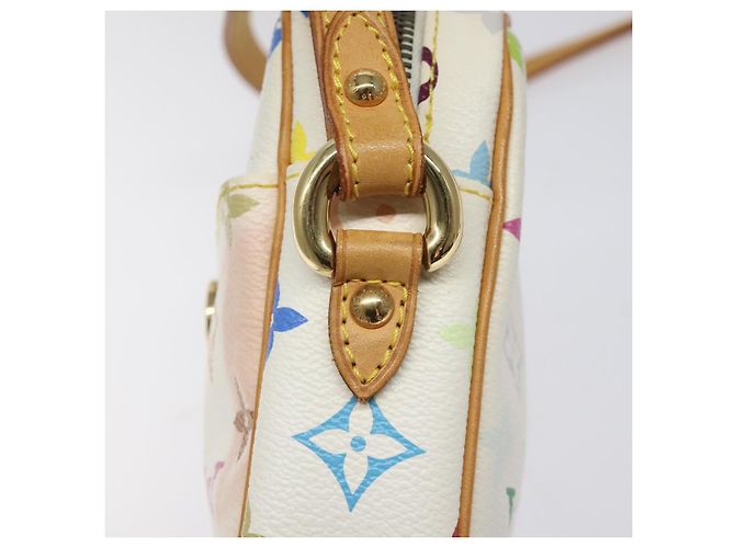 LOUIS VUITTON Bolsa de Hombro Lift Monograma Multicolor Blanco M40055 LV Auth 115206V - vista 9