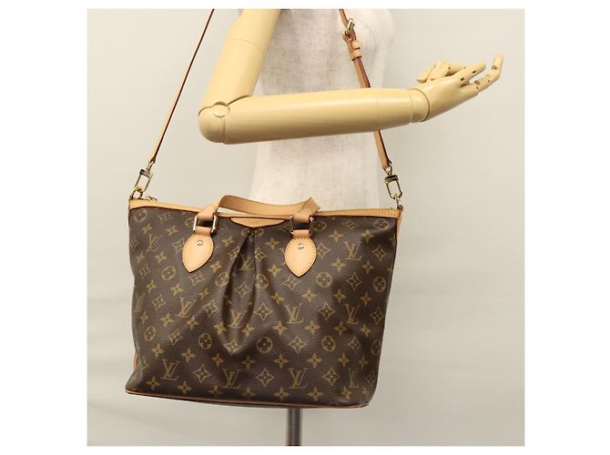 LOUIS VUITTON Monogram Palermo PM Tote Bag M40145 LV Auth 115983SAV Monogramm - Ansicht 26