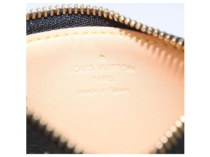 LOUIS VUITTON Monogramm Multicolor Pochette Cles Tasche Schwarz M92654 Auth EC410SV - Ansicht 17