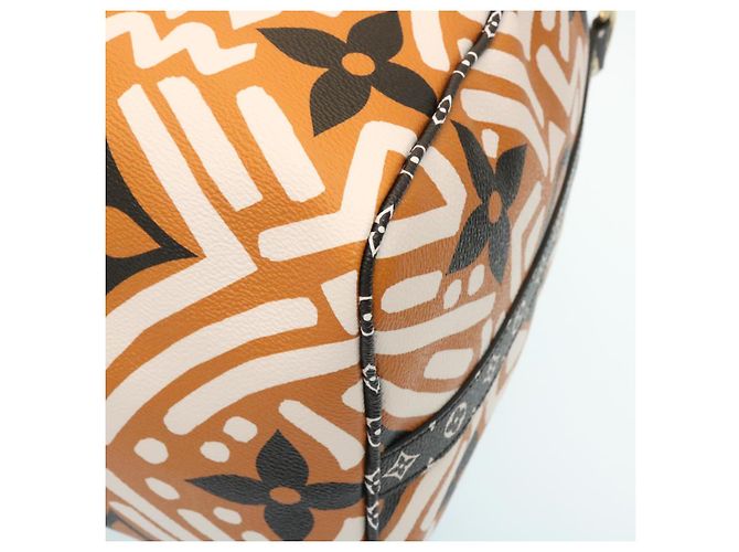 LOUIS VUITTON LV Crafty Keepall Bandouliere 45 Boston Caramel M45473 Auth 29194S Caramello Monogramma - vista 15