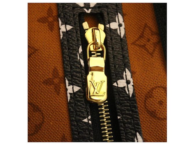 LOUIS VUITTON LV Crafty Keepall Bandouliere 45 Boston Caramel M45473 Auth 29194S Caramello Monogramma - vista 25