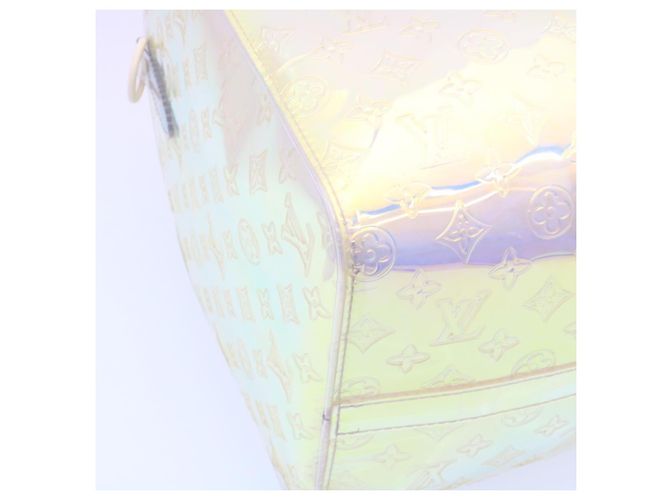 LOUIS VUITTON Monogram Prism Keepall Bandouliere 50 BostonBag M53271 Auth 28628S Multicolore - vista 14