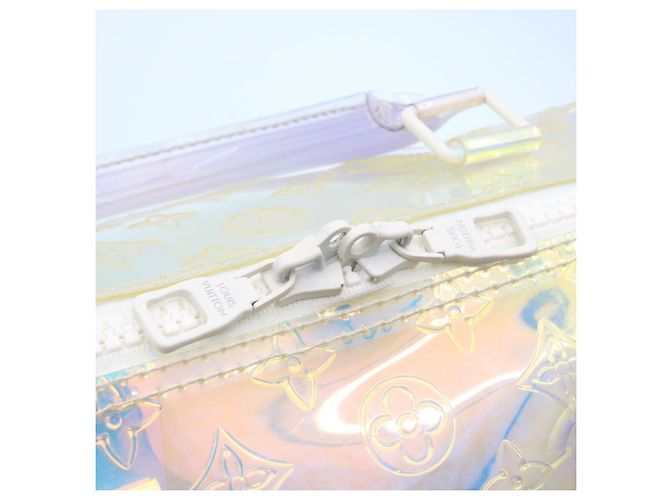 LOUIS VUITTON Monogram Prism Keepall Bandouliere 50 BostonBag M53271 Auth 28628S Multicolore - vista 17