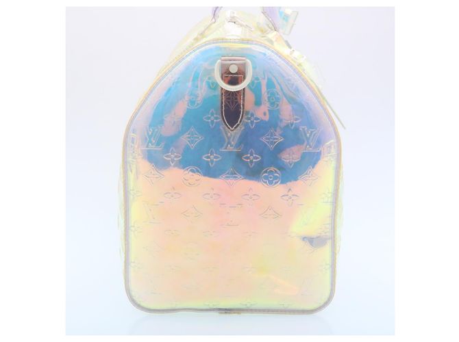 LOUIS VUITTON Monogram Prism Keepall Bandouliere 50 BostonBag M53271 Auth 28628S Multicolore - vista 4