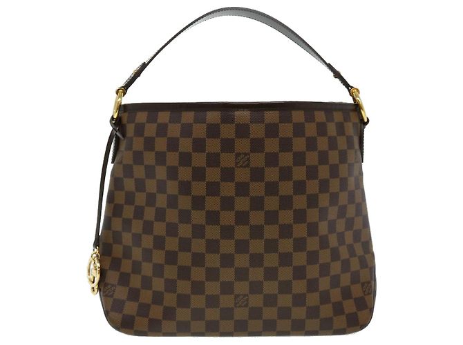 LOUIS VUITTON Borsa a Spalla Delightful PM Damier Ebene N41459 LV Auth 32626SA - vista 13