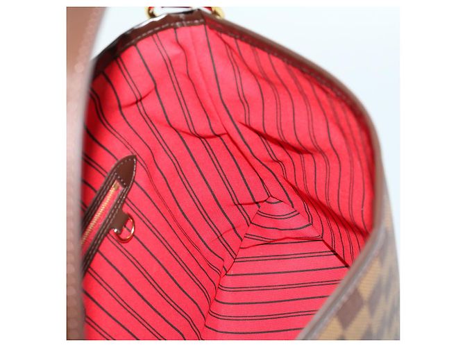 LOUIS VUITTON Borsa a Spalla Delightful PM Damier Ebene N41459 LV Auth 32626SA - vista 22