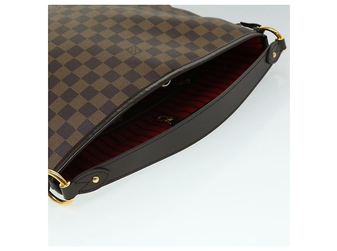 LOUIS VUITTON Borsa a Spalla Delightful PM Damier Ebene N41459 LV Auth 32626SA - vista 8