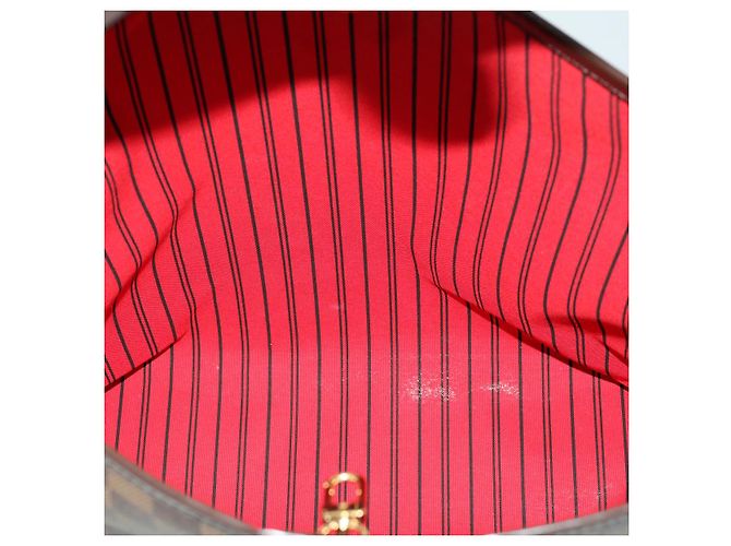 LOUIS VUITTON Borsa a Spalla Delightful PM Damier Ebene N41459 LV Auth 32626SA - vista 9