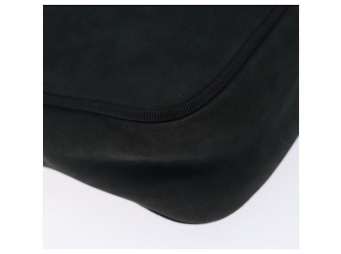 Borsa a Spalla Vala in Camoscio Blu Navy e Oro di Salvatore Ferragamo Auth gh351 - vista 16