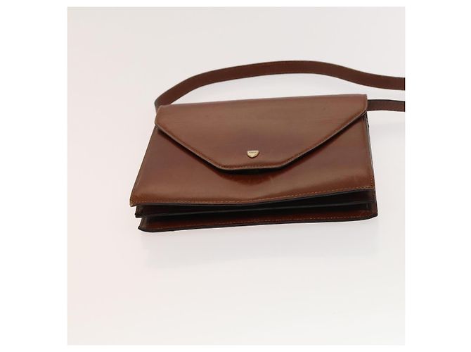 BALLY Borsa a Spalla in Pelle 2 Set Nero Marrone Auth BA3726 - vista 15