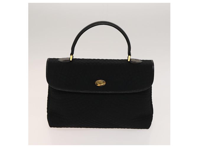BALLY Borsa a Spalla in Pelle 2 Set Nero Marrone Auth BA3726 - vista 2