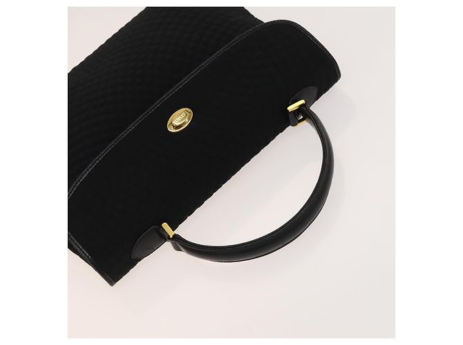 BALLY Borsa a Spalla in Pelle 2 Set Nero Marrone Auth BA3726 - vista 5